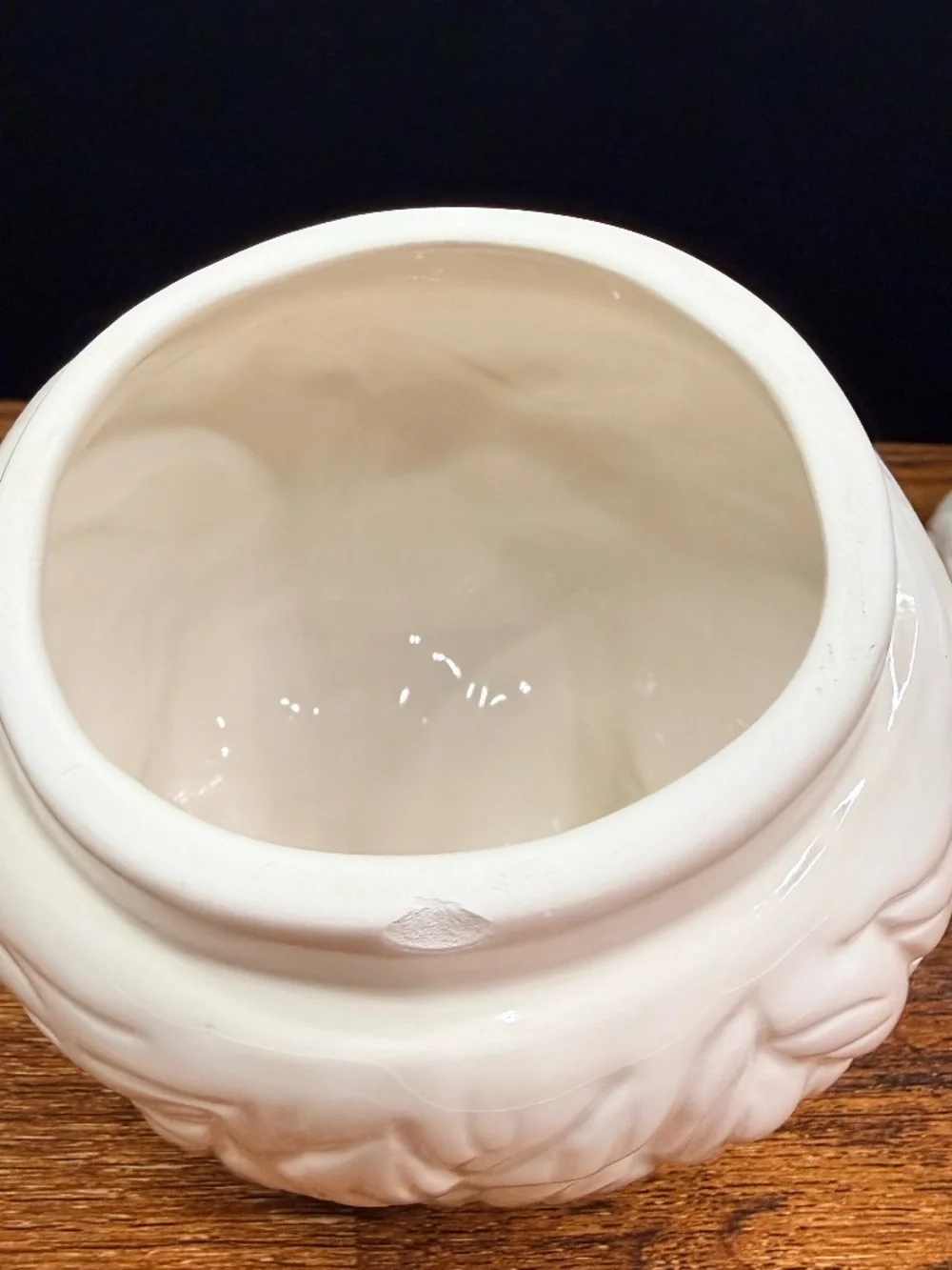 White Cat Cookie Jar